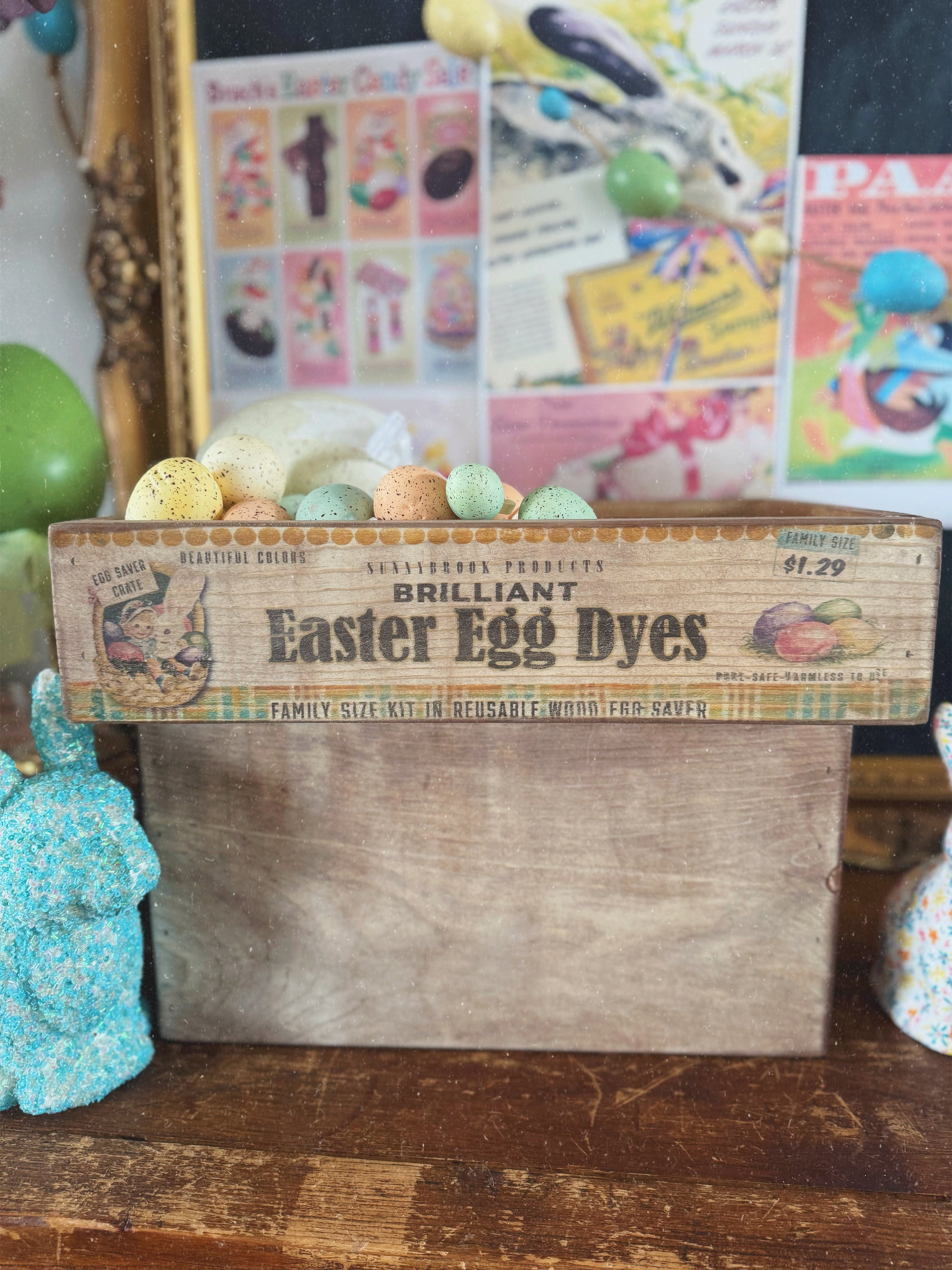 Easter Egg Dye Crate
