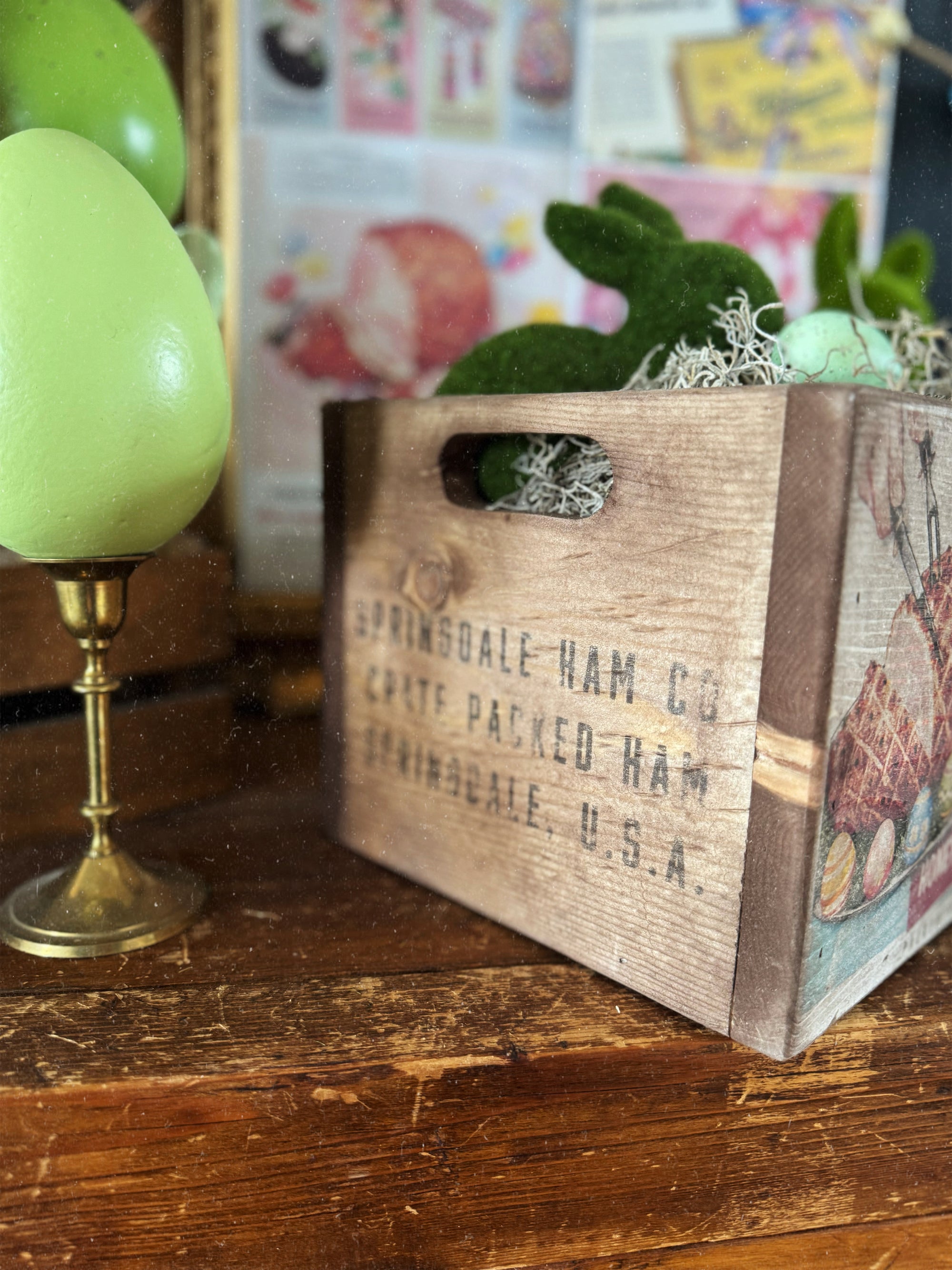 Easter Ham Crate