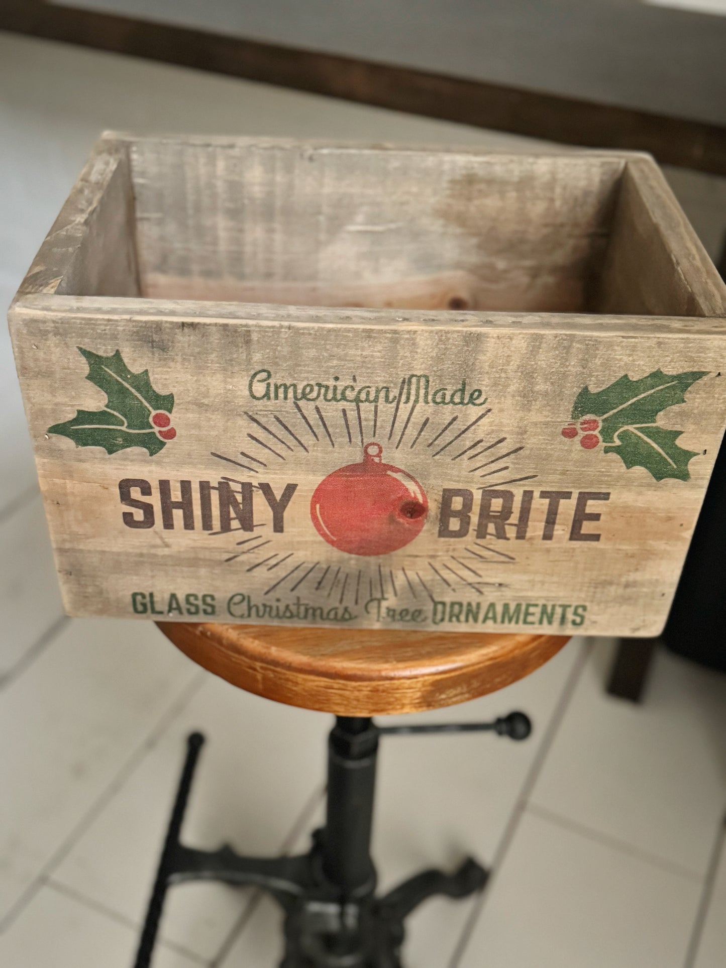 Shiny Brite Crate