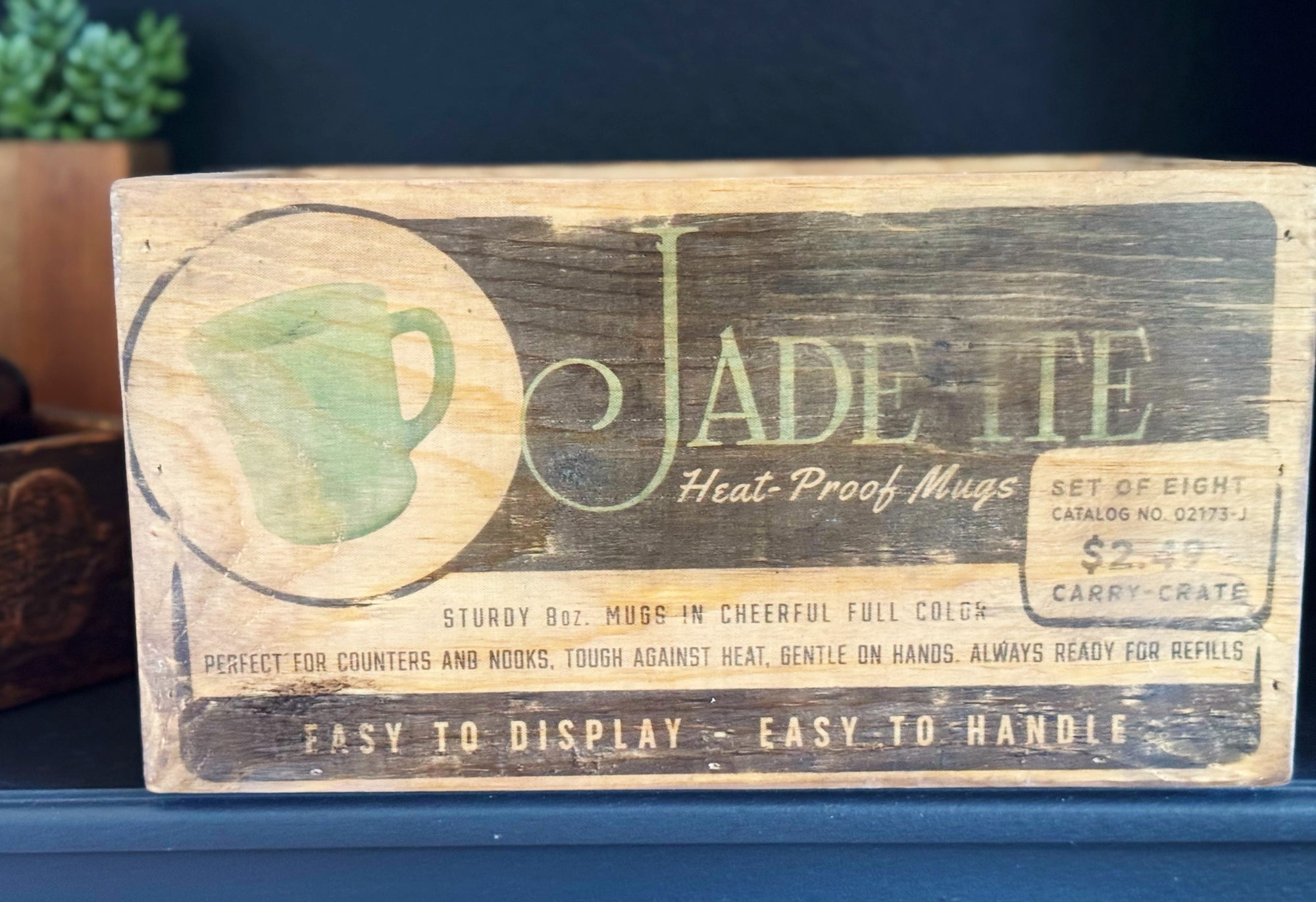 Jadeite Carry Crate