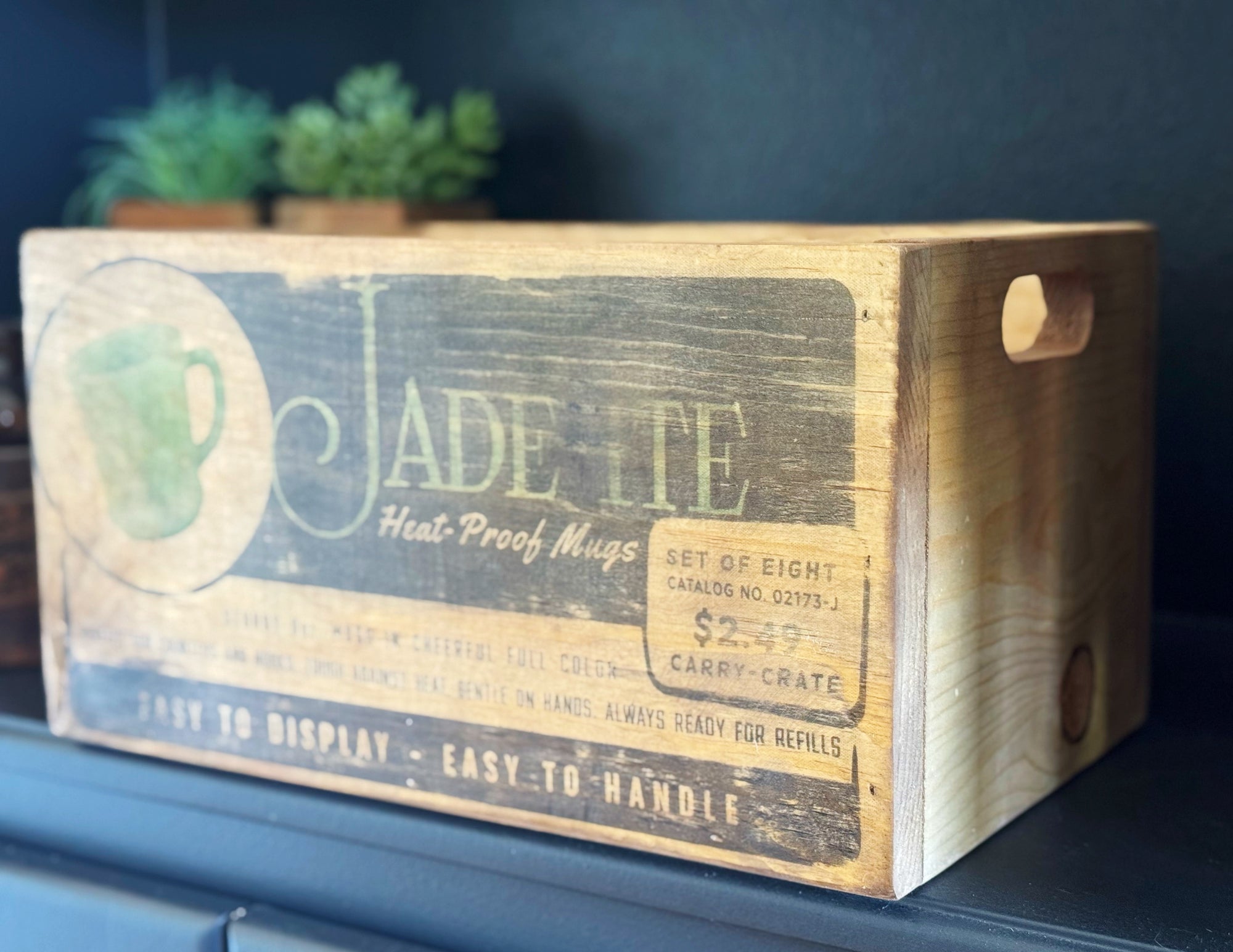 Jadeite Carry Crate