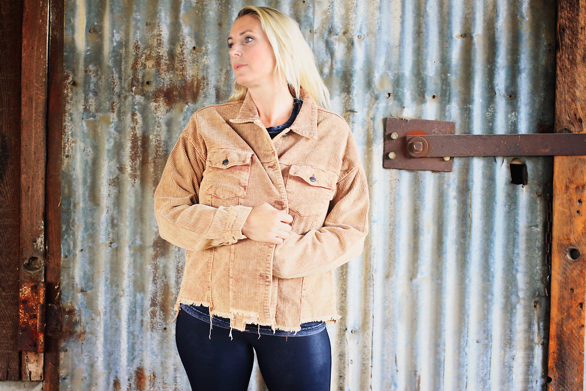 Vintage Washed Corduroy Jacket