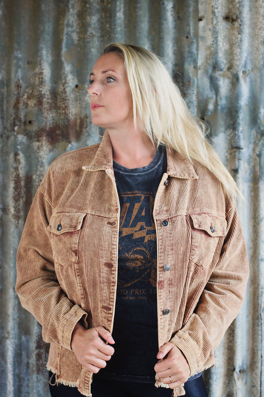 Vintage Washed Corduroy Jacket