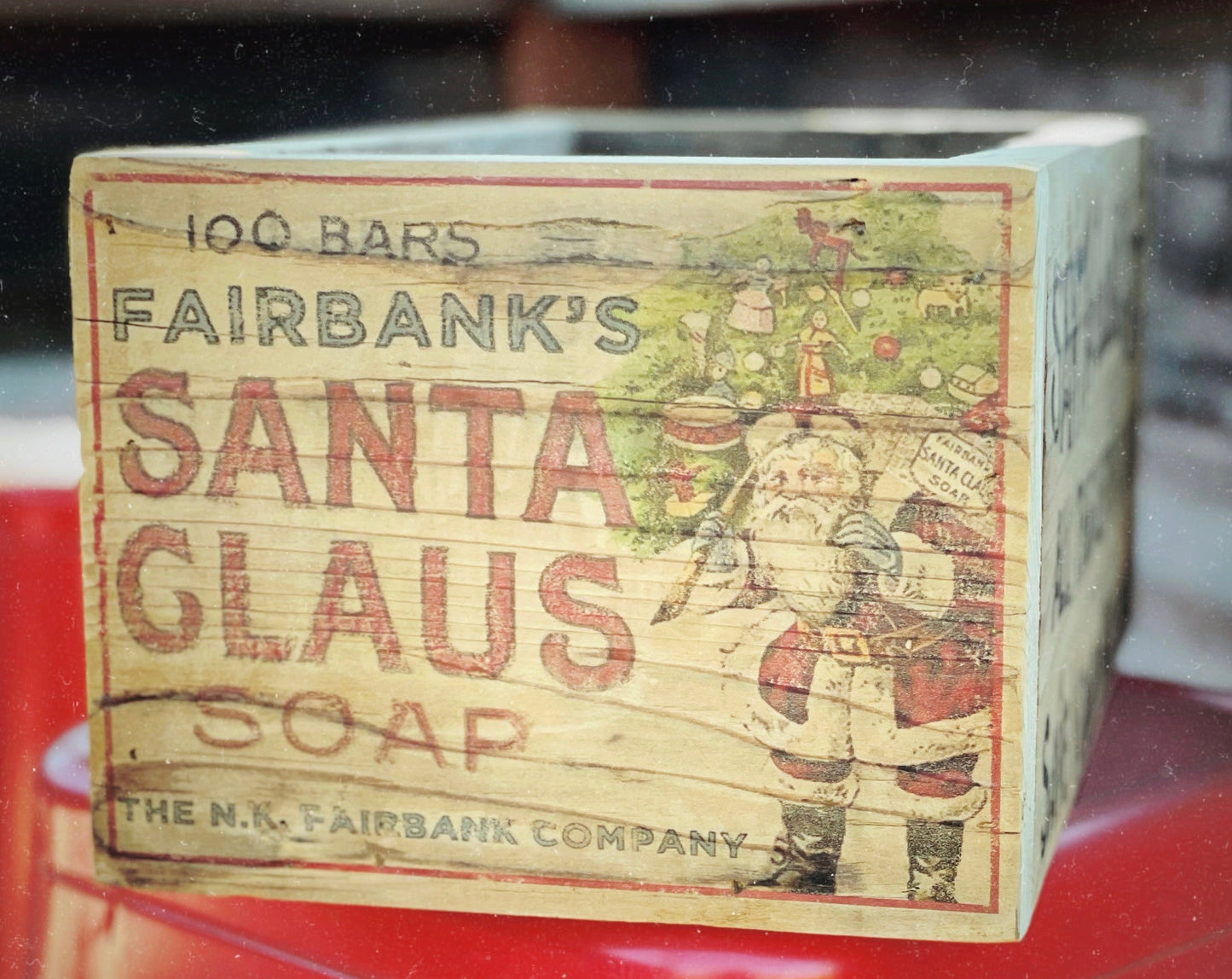 Santa Soap Crate