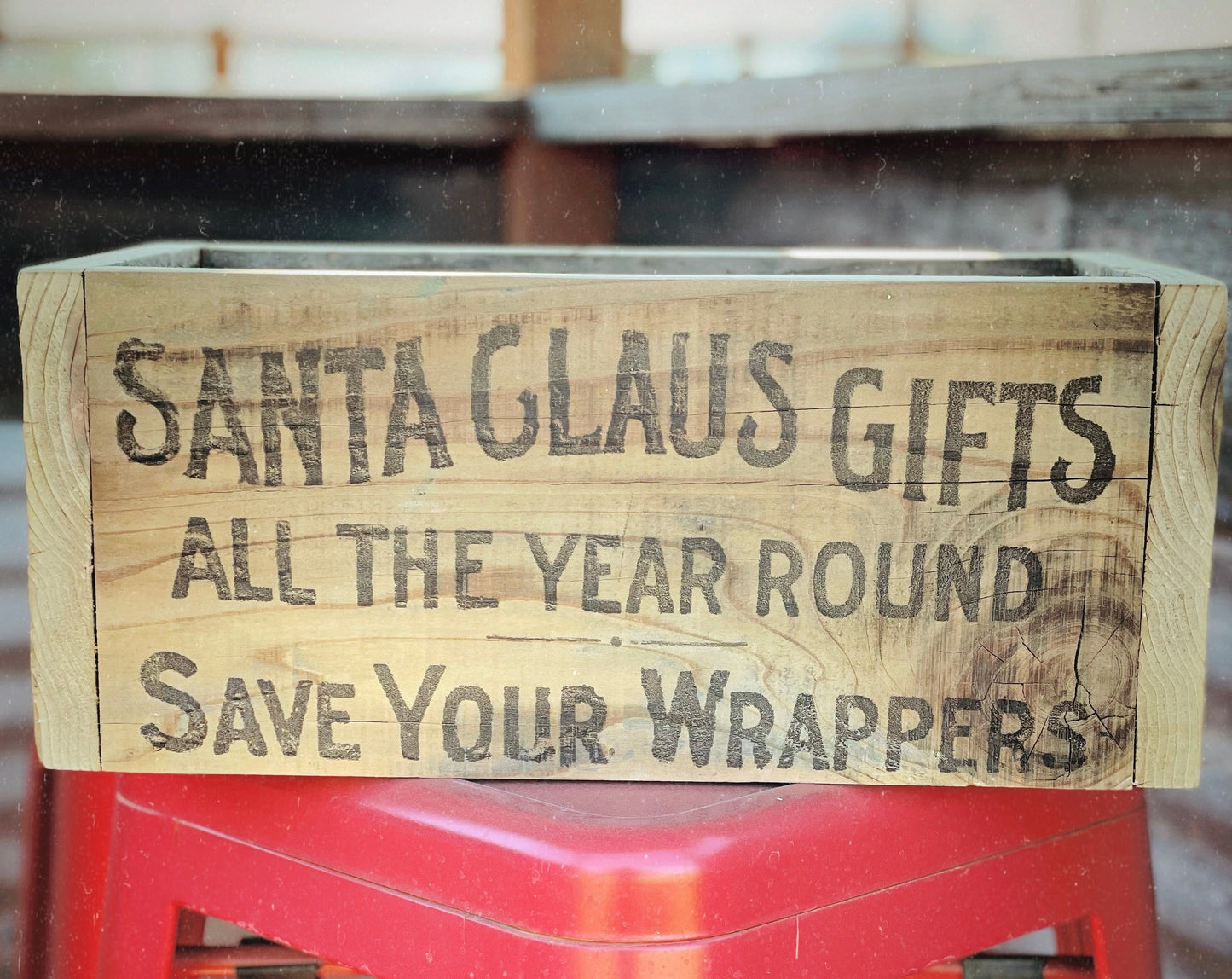 Santa Soap Crate