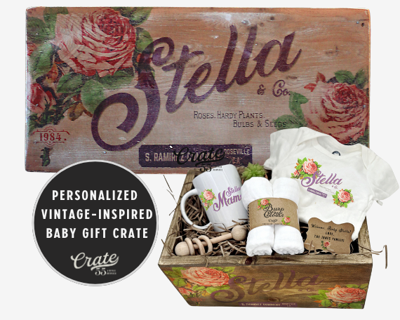 Baby Flower Seed Crate