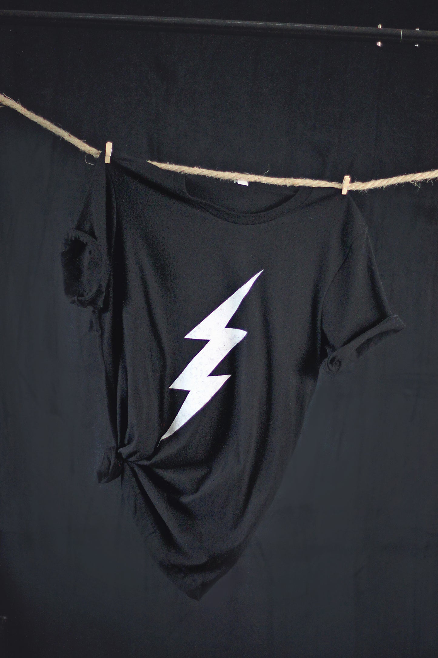 Vintage Electric Tee Black