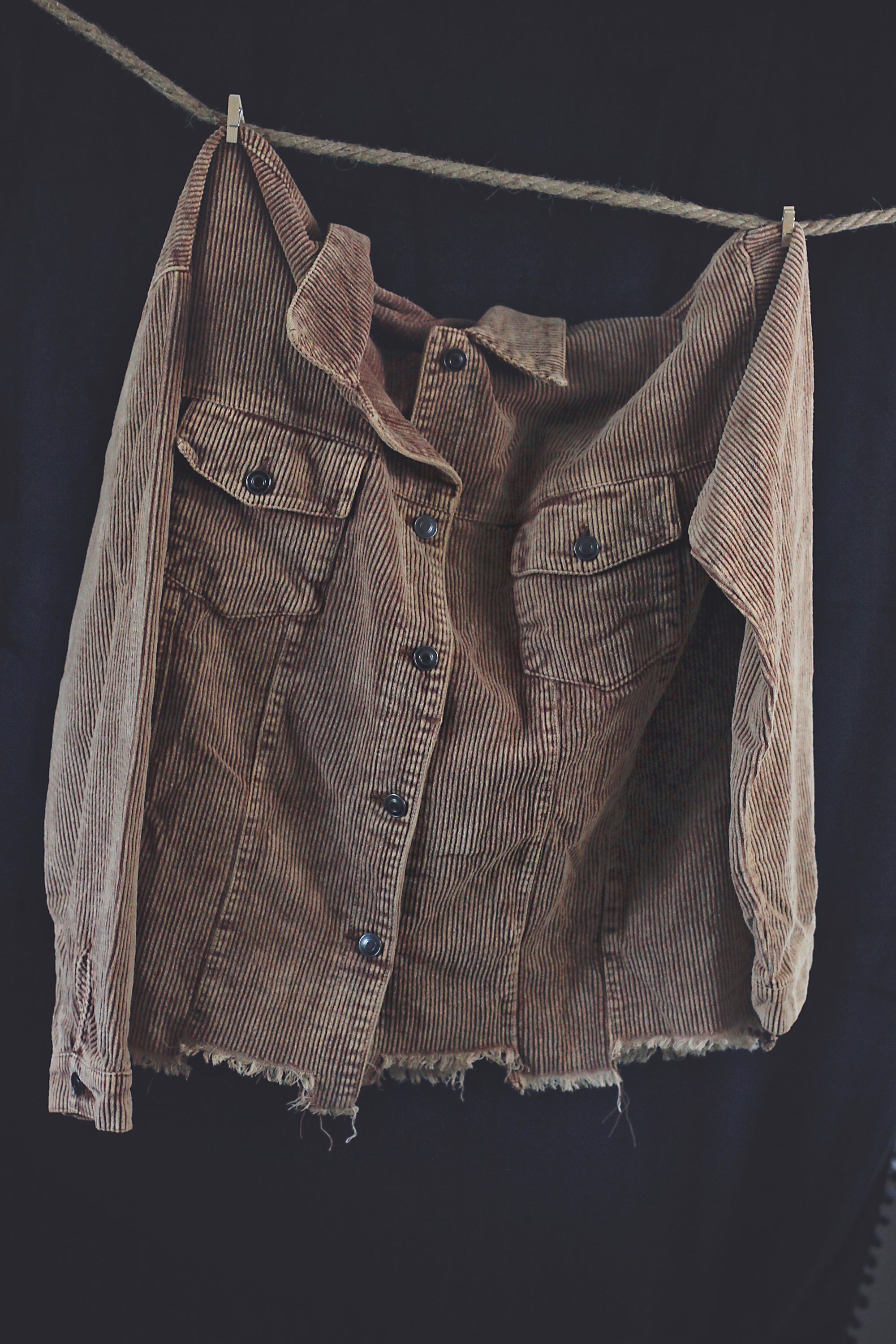 Vintage Washed Corduroy Jacket