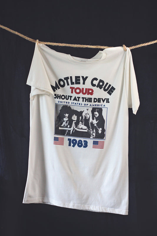 Motley Crue 1983 Tour Vintage Tee